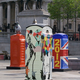 Illustration for article titled Artsy alternate universe TARDISes decorated with leopard spots and disguised as Big Ben